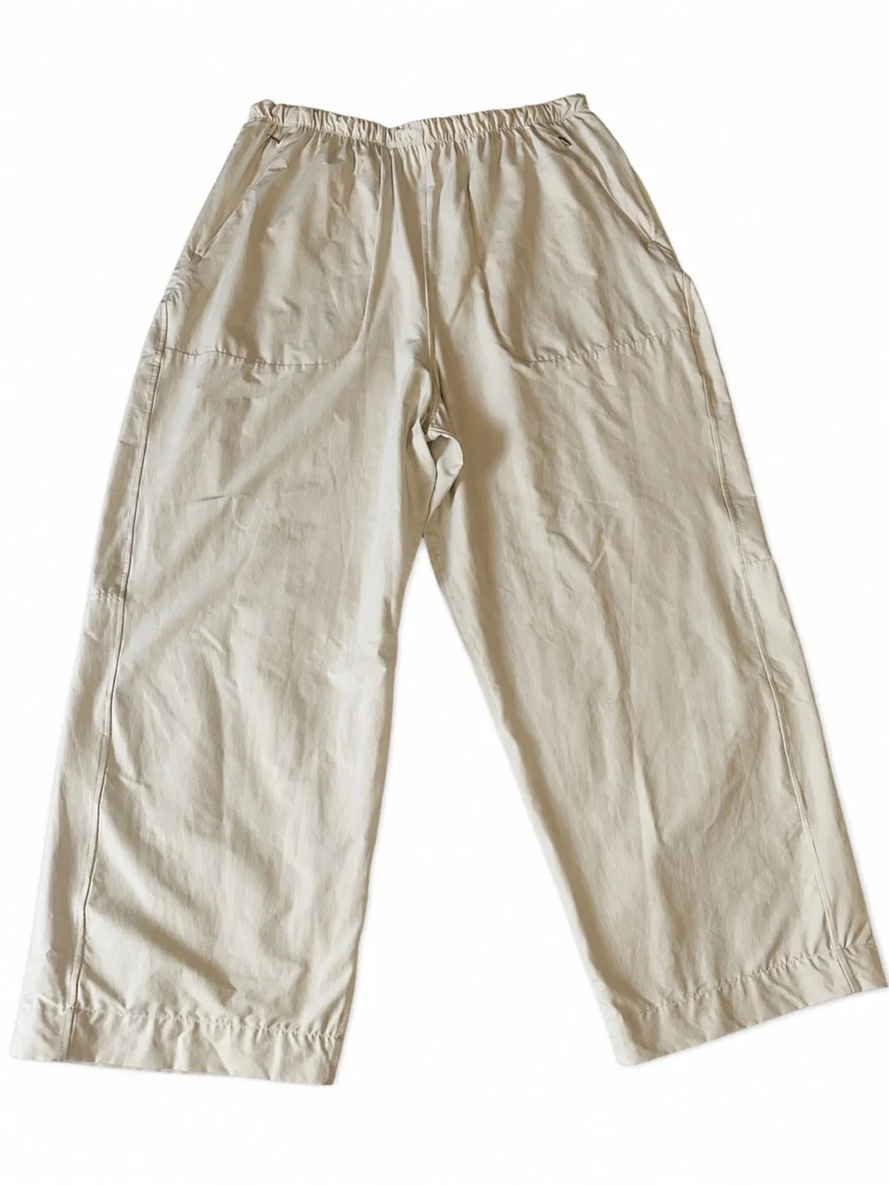 lululemon athletica women Wide-Leg Pull-On Pants — Light Beige/cream